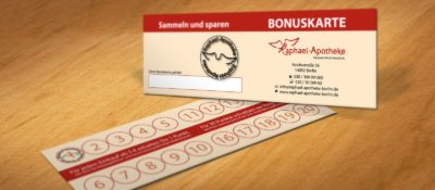 Bonuskarte – Punkte sammeln lohnt sich!